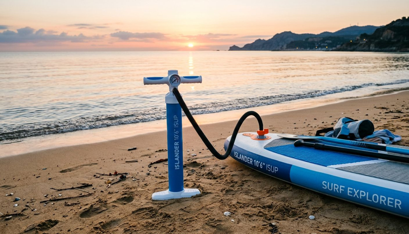 ¿Cómo elegir el inflador ideal para tu tabla de paddle surf?